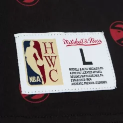 Men Mitchell & Ness T-Shirts & Tops-Aop S/S Top Atlanta Hawks