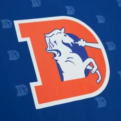 Men Mitchell & Ness T-Shirts & Tops-Aop S/S Top Denver Broncos