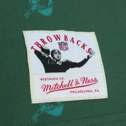 Men Mitchell & Ness T-Shirts & Tops-Aop S/S Top Green Bay Packers