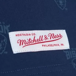 Men Mitchell & Ness T-Shirts & Tops-Aop Ss Top Howard University