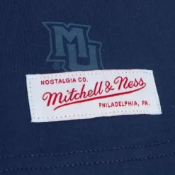 Men Mitchell & Ness T-Shirts & Tops-Aop Ss Top Marquette University