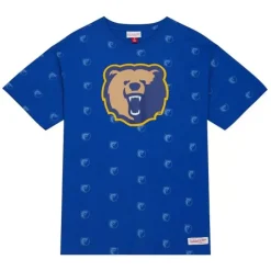 Men Mitchell & Ness T-Shirts & Tops-Aop Ss Top Morgan State University