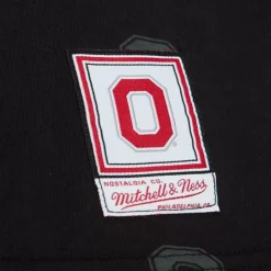 Men Mitchell & Ness T-Shirts & Tops-Aop Ss Top Ohio State