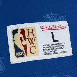 Men Mitchell & Ness T-Shirts & Tops-Aop S/S Top Philadelphia 76Ers