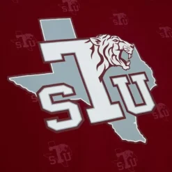 Men Mitchell & Ness T-Shirts & Tops-Aop Ss Top Texas Southern University