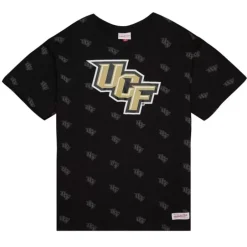 Men Mitchell & Ness T-Shirts & Tops-Aop Ss Top University Of Central Florida