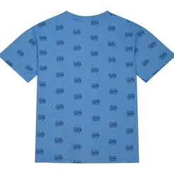 Men Mitchell & Ness T-Shirts & Tops-Aop Ss Top University Of North Carolina