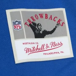 Men Mitchell & Ness Hoodies & Sweatshirts-Arch Team Crew Los Angeles Rams