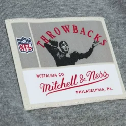 Men Mitchell & Ness Hoodies & Sweatshirts-Arch Team Crew Philadelphia Eagles
