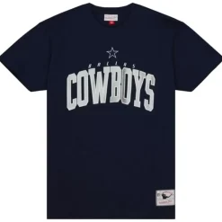 Men Mitchell & Ness T-Shirts & Tops-Arch Tee Dallas Cowboys