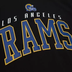 Men Mitchell & Ness T-Shirts & Tops-Arch Tee Los Angeles Rams