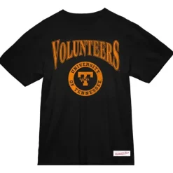 Men Mitchell & Ness T-Shirts & Tops-Arched Logo Lockup Slub Tee University Of Tennessee