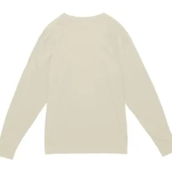 Men Mitchell & Ness T-Shirts & Tops-Arched Logo Slub Ls Tee Cincinnati Reds