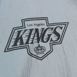 Men Mitchell & Ness Jackets & Outerwear-Arched Retro Lined Windbreaker Los Angeles Kings