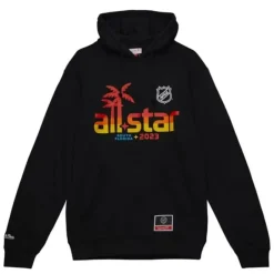 Men Mitchell & Ness Hoodies & Sweatshirts-Asg Doodle Lockup Hoodie All Star