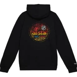 Men Mitchell & Ness Hoodies & Sweatshirts-Asg Doodle Lockup Hoodie All Star