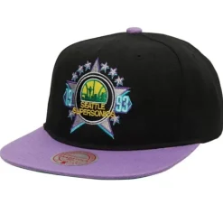 Mitchell & Ness Snapback-Asg Two Tone Deadstock Snapback Hwc Seattle Supersonics