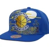 Mitchell & Ness Snapback-Asian Heritage Snapback Hwc Golden State Warriors