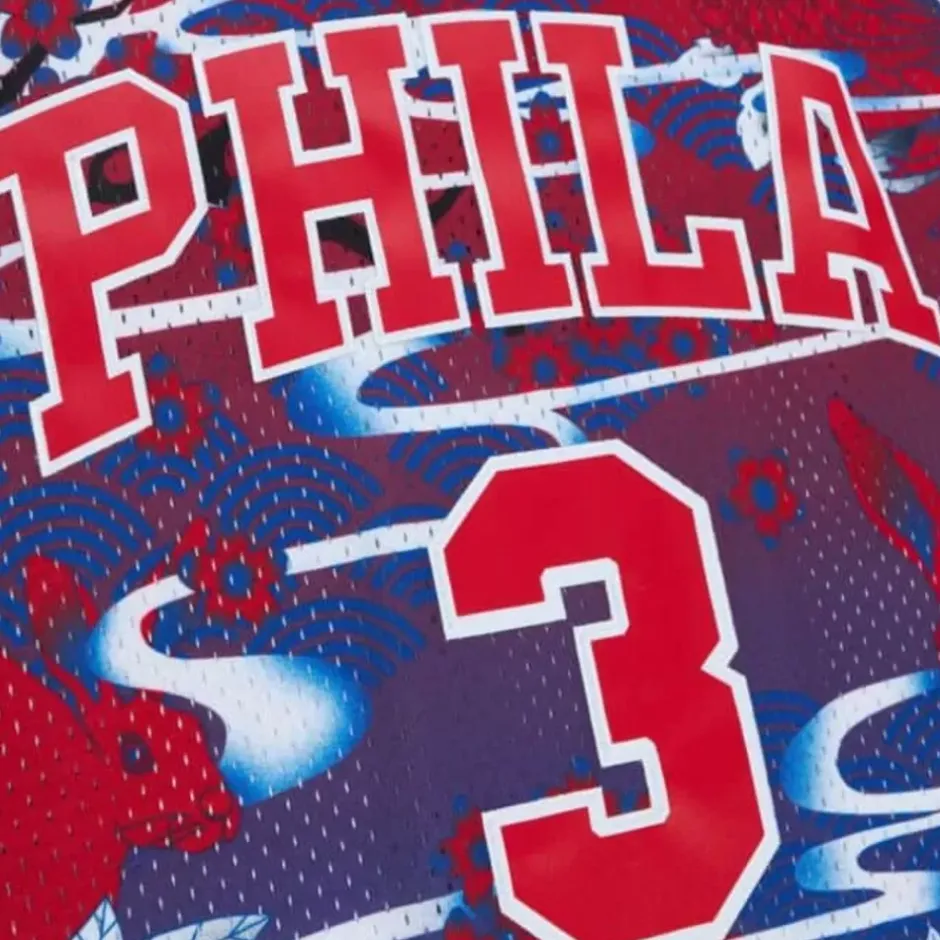 Mitchell & Ness Nba Swingman-Asian Heritage Swingman Allen Iverson Philadelphia 76Ers 1996-97 Jersey 5.0