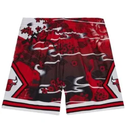 Men Mitchell & Ness Shorts-Asian Heritage Swingman Chicago Bulls 1997 Shorts 5.0