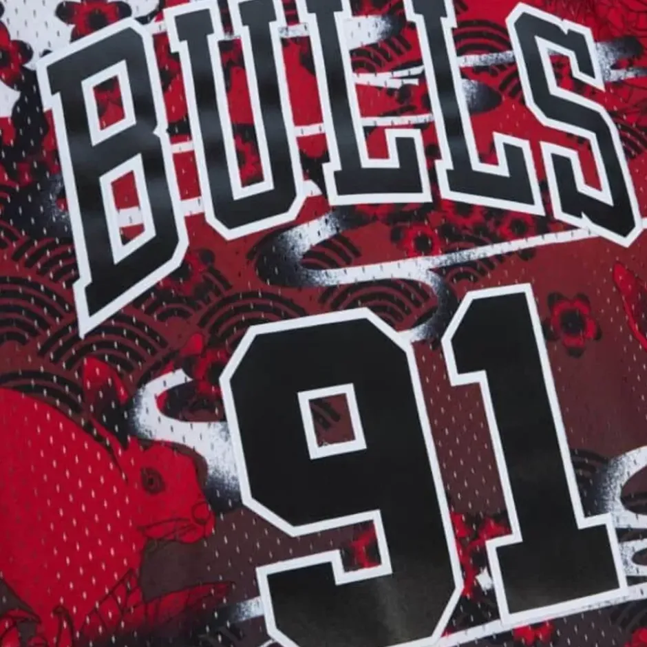 Mitchell & Ness Nba Swingman-Asian Heritage Swingman Dennis Rodman Chicago Bulls 1997-98 Jersey 5.0