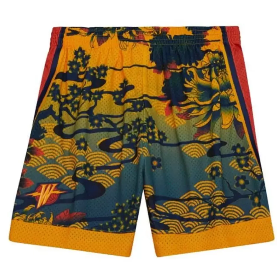 Men Mitchell & Ness Shorts-Asian Heritage Swingman Golden State Warriors 2009 Shorts 5.0