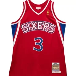 Mitchell & Ness Nba Authentic-Authentic Allen Iverson Philadelphia 76Ers 1996-97 Jersey