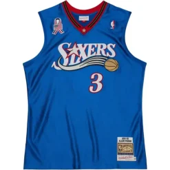 Mitchell & Ness Nba Authentic-Authentic Allen Iverson Philadelphia 76Ers Alternate 2001-02 Jersey