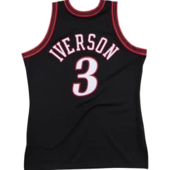 Mitchell & Ness Nba Authentic-Authentic Allen Iverson Philadelphia 76Ers Road 1997-98 Jersey