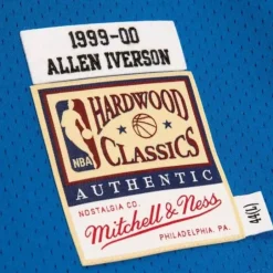 Mitchell & Ness Nba Authentic-Authentic Allen Iverson Philadelphia 76Ers 1999-00 Jersey