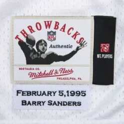 Mitchell & Ness Nfl Authentic-Authentic Barry Sanders Nfc Pro Bowl 1994-95 Jersey
