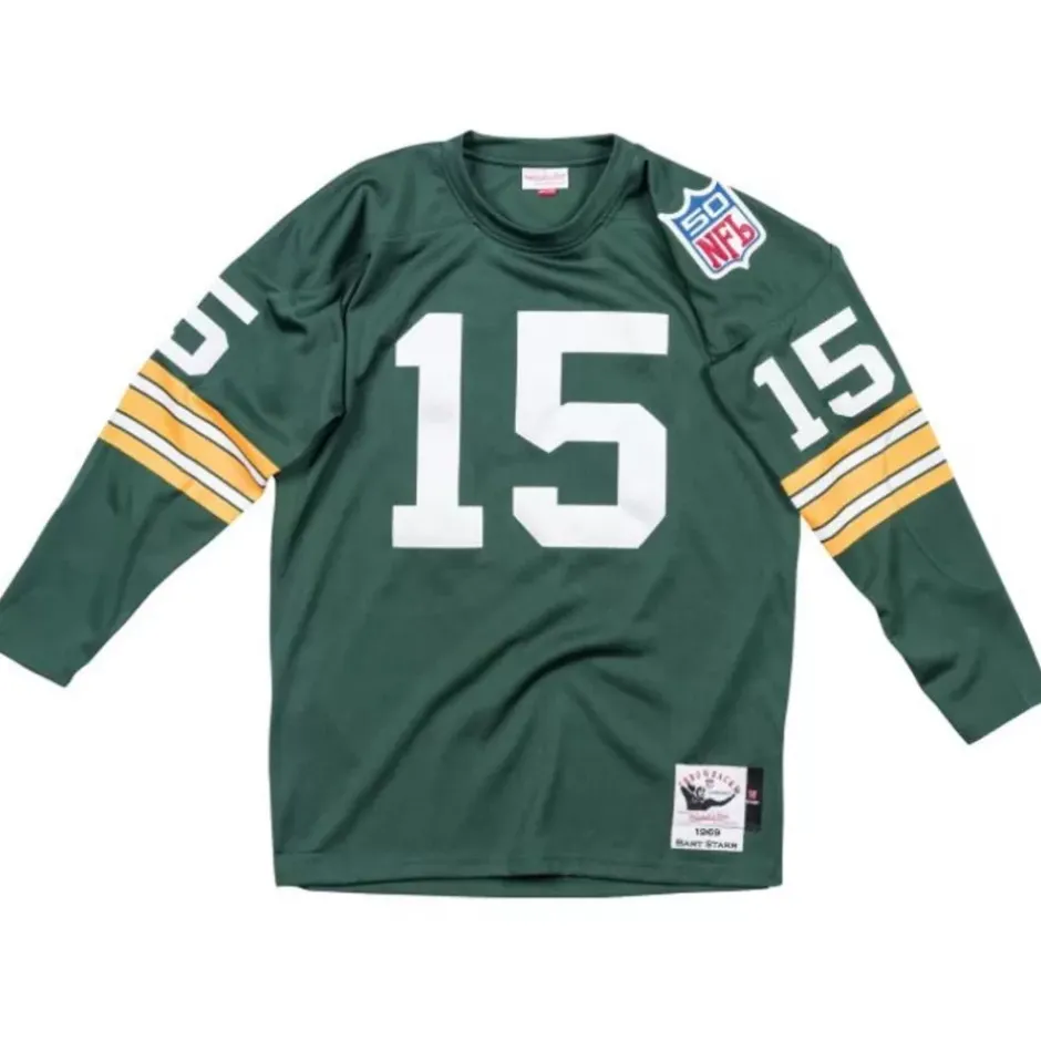 Mitchell & Ness Nfl Authentic-Authentic Bart Starr Green Bay Packers 1969 Jersey