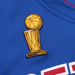 Mitchell & Ness Nba Authentic-Authentic Ben Wallace Detroit Pistons Dark Finals 2004 Jersey