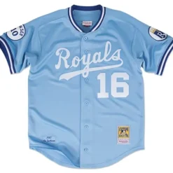 Mitchell & Ness Mlb Authentic-Authentic Bo Jackson Kansas City Royals Road 1987 Jersey