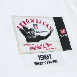 Mitchell & Ness Nfl Authentic-Authentic Brett Favre Atlanta Falcons Road 1991 Jersey