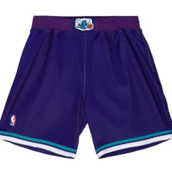 Men Mitchell & Ness Shorts-Authentic Charlotte Hornets Alternate 1994-95 Shorts