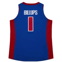 Mitchell & Ness Nba Authentic-Authentic Chauncey Billups Detroit Pistons Dark Finals 2004 Jersey