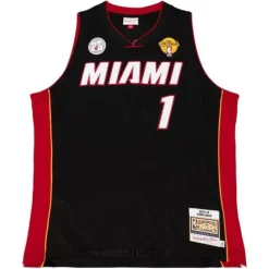 Mitchell & Ness Nba Authentic-Authentic Chris Bosh Miami Heat Road Finals 2012-13 Jersey