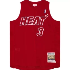 Mitchell & Ness Nba Authentic-Authentic Christmas Day Dwyane Wade Miami Heat 2012-13 Jersey