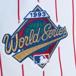 Mitchell & Ness Mlb Authentic-Authentic Darren Daulton Philadelphia Phillies Home World Series 1993 Jersey