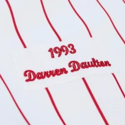 Mitchell & Ness Mlb Authentic-Authentic Darren Daulton Philadelphia Phillies Home World Series 1993 Jersey