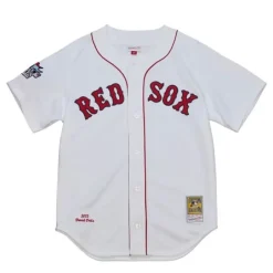Mitchell & Ness Mlb Authentic-Authentic David Ortiz Boston Red Sox Home 2013 Jersey