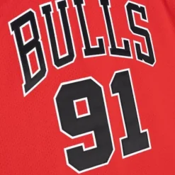 Mitchell & Ness Nba Authentic-Authentic Dennis Rodman Chicago Bulls Road 1997-98 Jersey