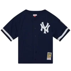 Mitchell & Ness Mlb Authentic-Authentic Derek Jeter New York Yankees 1998 Bp Jersey