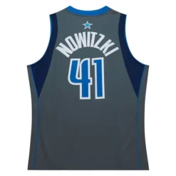Mitchell & Ness Nba Authentic-Authentic Dirk Nowitzki Dallas Mavericks Alternate 2003-04 Jersey