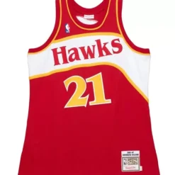 Mitchell & Ness Nba Authentic-Authentic Dominique Wilkins Atlanta Hawks 1987-88 Jersey