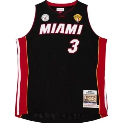 Mitchell & Ness Nba Authentic-Authentic Dwyane Wade Miami Heat Road Finals 2012-13 Jersey