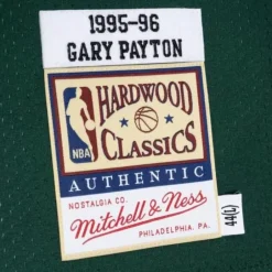 Mitchell & Ness Nba Authentic-Authentic Gary Payton Seattle Supersonics 1995-96 Jersey