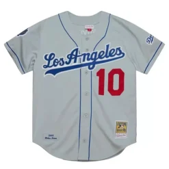 Mitchell & Ness Mlb Authentic-Authentic Hideo Nomo Los Angeles Dodgers Road 2002 Jersey