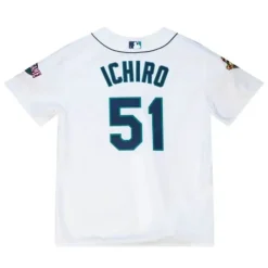 Mitchell & Ness Mlb Authentic-Authentic Ichiro Suzuki Seattle Mariners 2001 Jersey